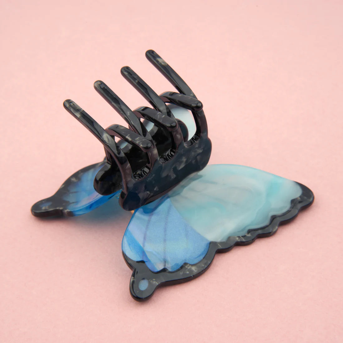 blue butterfly hair claw - coucou suzette