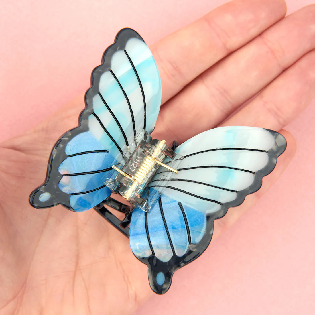 blue butterfly hair claw - coucou suzette
