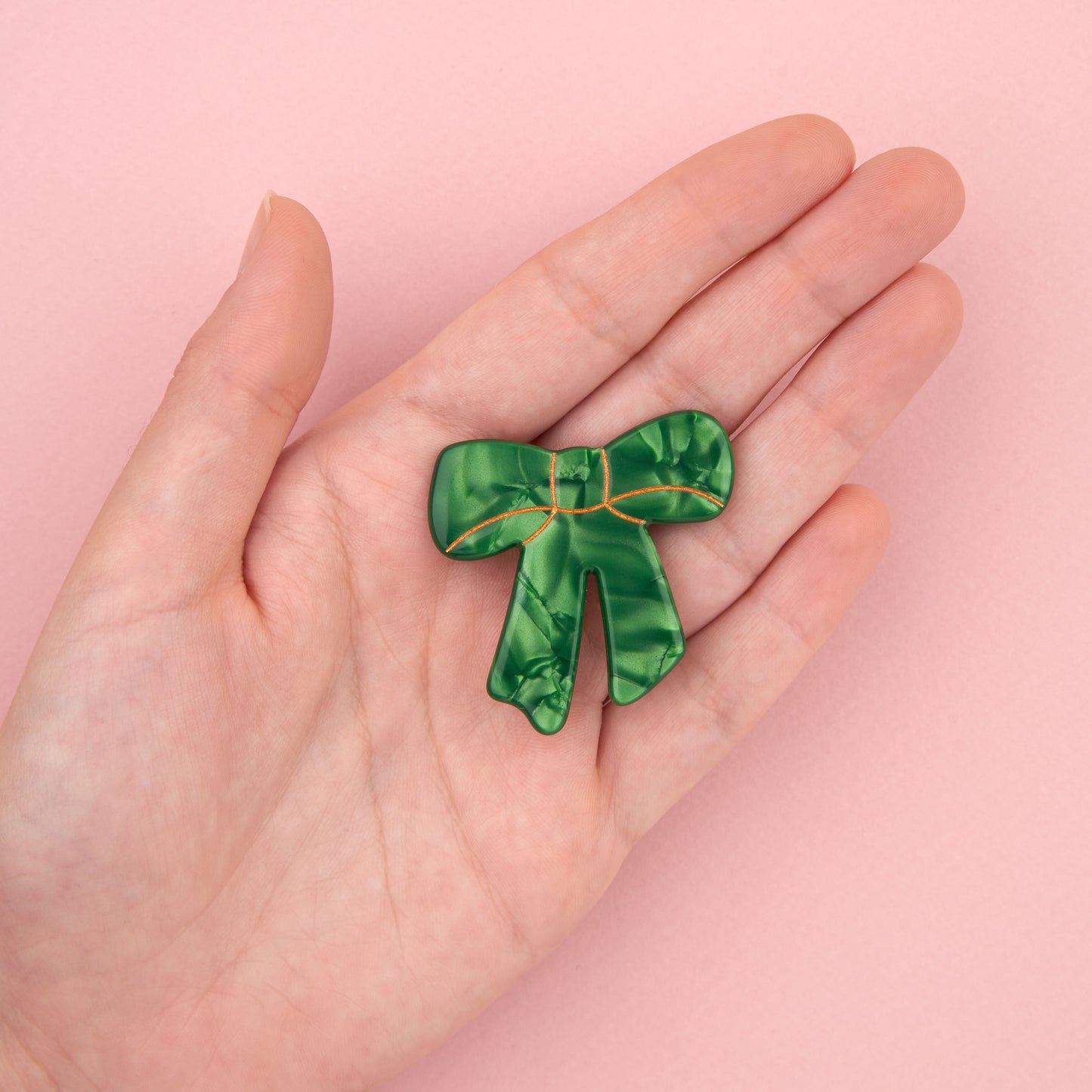 Green Ribbon - Hair Clip | Coucou Suzette