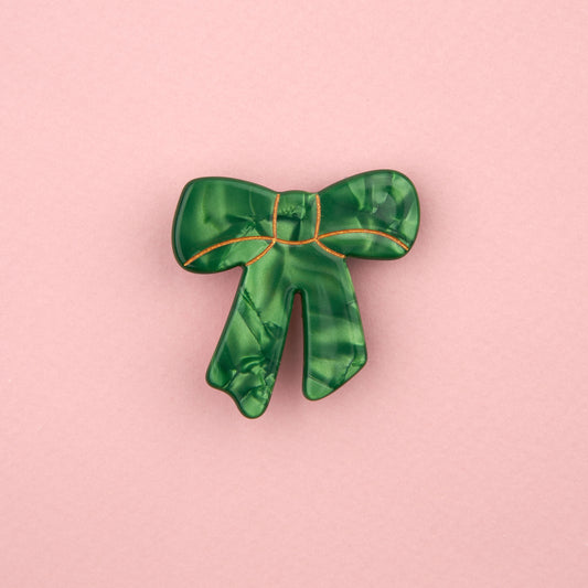 Green Ribbon - Hair Clip | Coucou Suzette