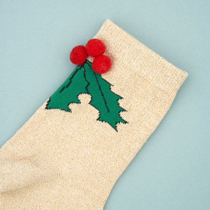 Holly Pom-Pom socks | Coucou Suzette