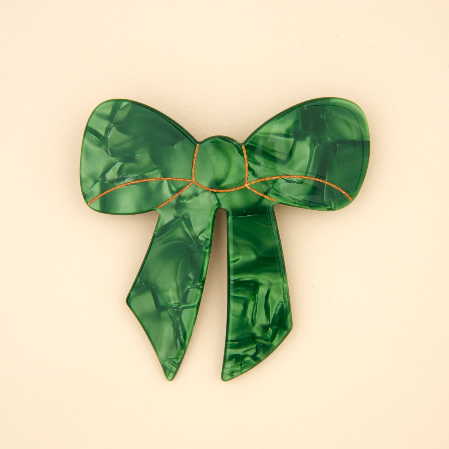 Green Ribbon - French Barette | Coucou Suzette