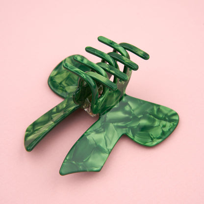 Green Ribbon - Hair Claw | Coucou Suzette