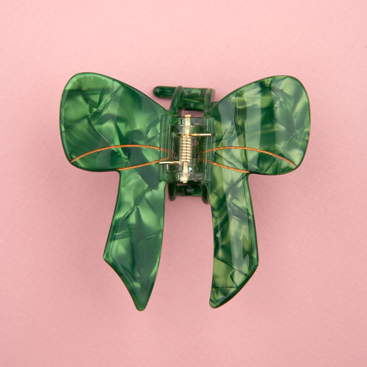Green Ribbon - Hair Claw | Coucou Suzette