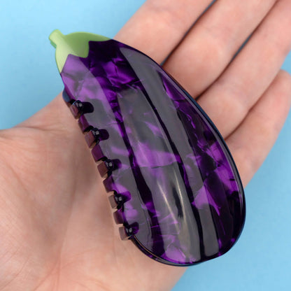 Aubergine hair claw | Coucou Suzette