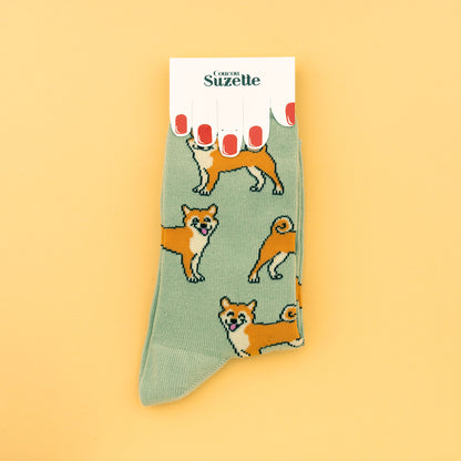 Shiba socks | Coucou Suzette