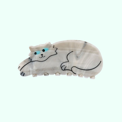 Grey Cat - hair claw | Coucou Suzette