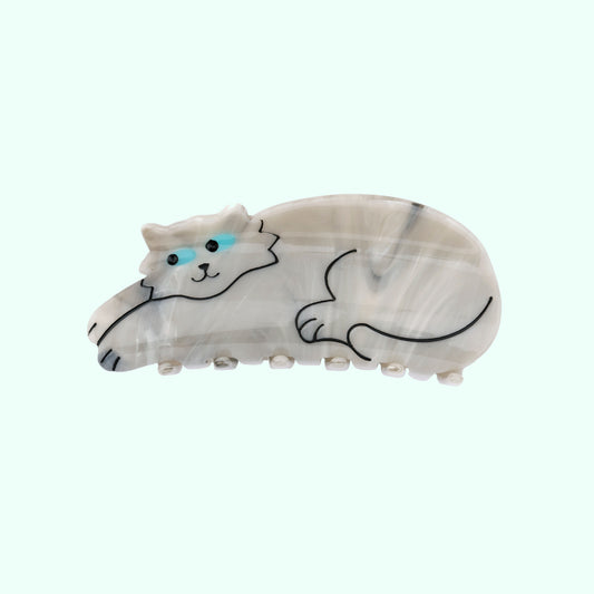 Grey Cat - hair claw | Coucou Suzette