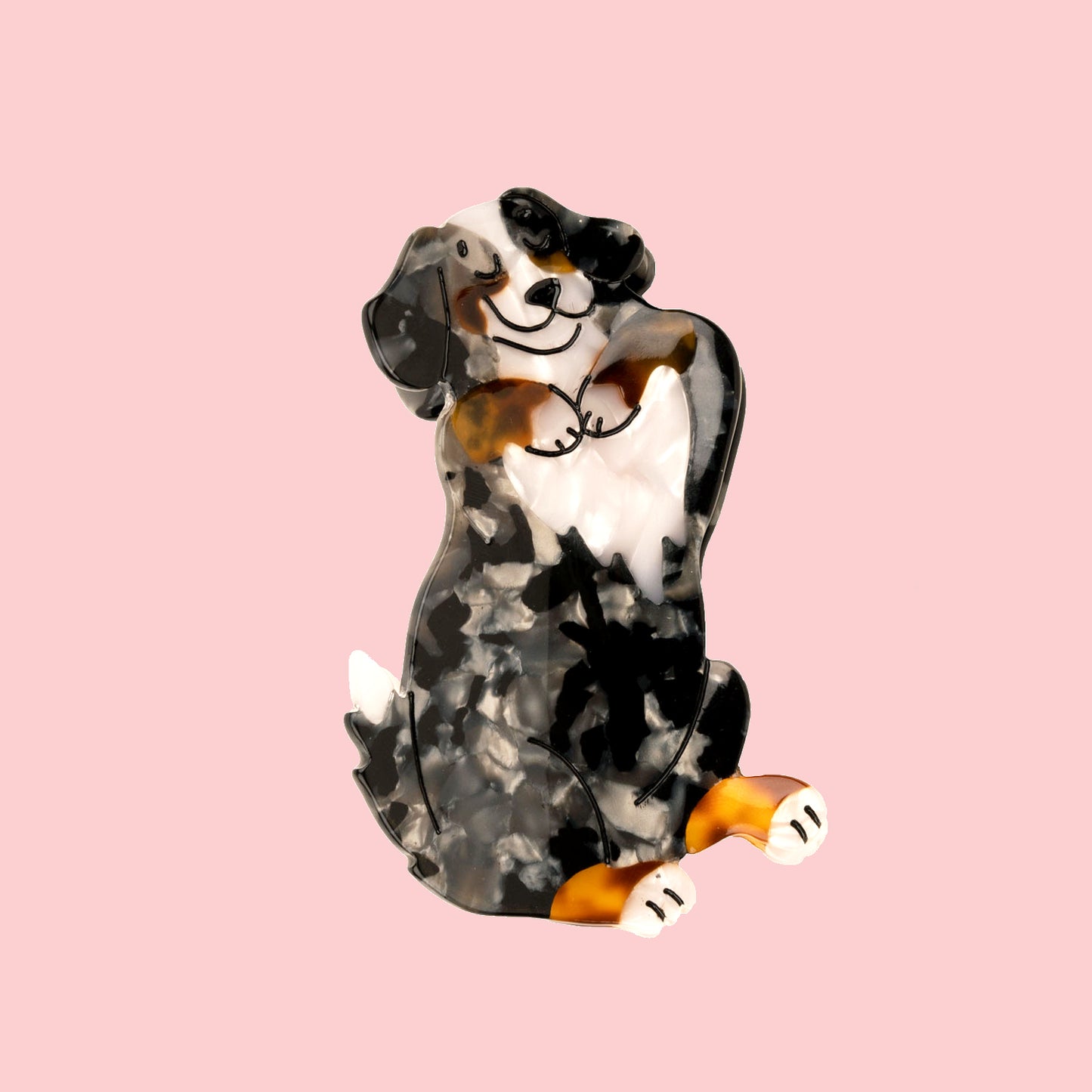 Bernese dog - hair claw | Coucou Suzette