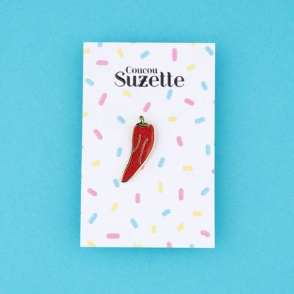 Chili pepper pin | Coucou Suzette