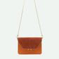 Shoulder bag - ton sur ton - croissant brown | Sticky Sis