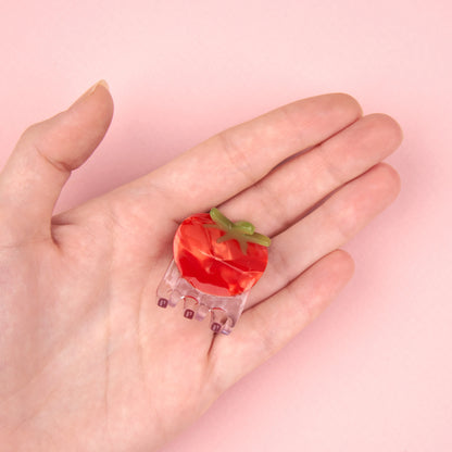 Cherry Tomato - mini hair claw | Coucou Suzette