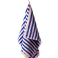 Naram guest towel - dazzling blue & rose | Bongusta - de inKijk