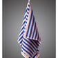 Naram guest towel - dazzling blue & rose | Bongusta - de inKijk