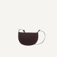 Farou half moon bag - dark wood | Monk & Anna