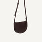 Farou half moon bag - dark wood | Monk & Anna
