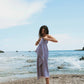 Naram bath towel - dazzling blue & rose | Bongusta - de inKijk