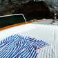 Naram bath towel - dazzling blue & rose | Bongusta - de inKijk