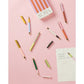 Colour Block Pens - Red Orange & Emerald (Set van 2) | Designworks Ink - de inKijk