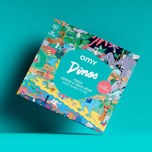Dinos - Sticker Poster | Omy