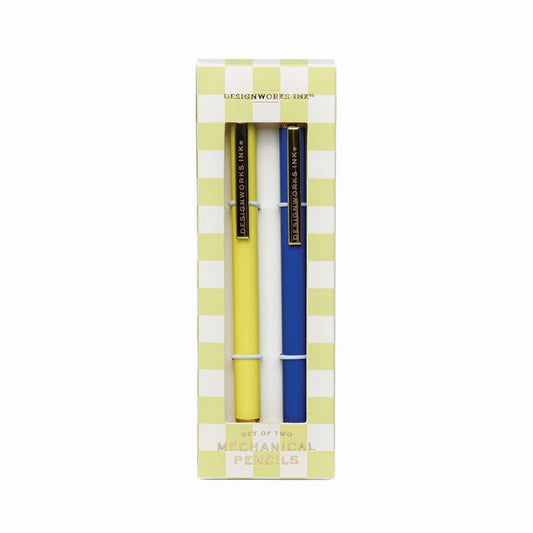 Mechanical Pencils - set of 2 - Cobalt & Citron | Designworks Ink