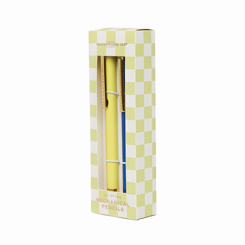 Mechanical Pencils - set of 2 - Cobalt & Citron | Designworks Ink