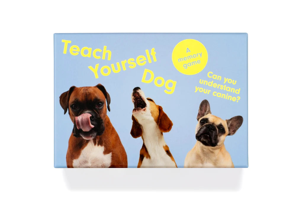 Teach yourself dog - memory game | BISpublishers