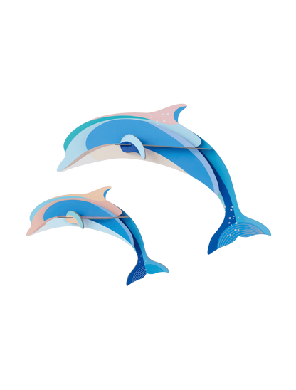 Dolphin Couple - muurdecoratie | Studio Roof