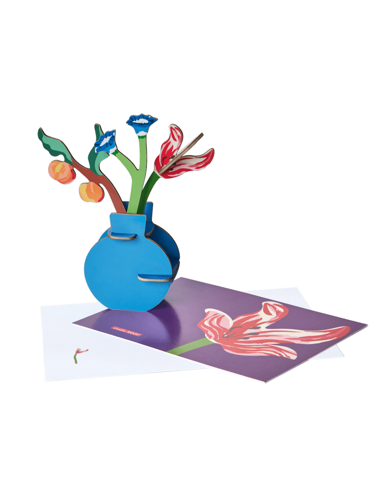 Dutch Masters Bouquet - pop out card | Studio Roof