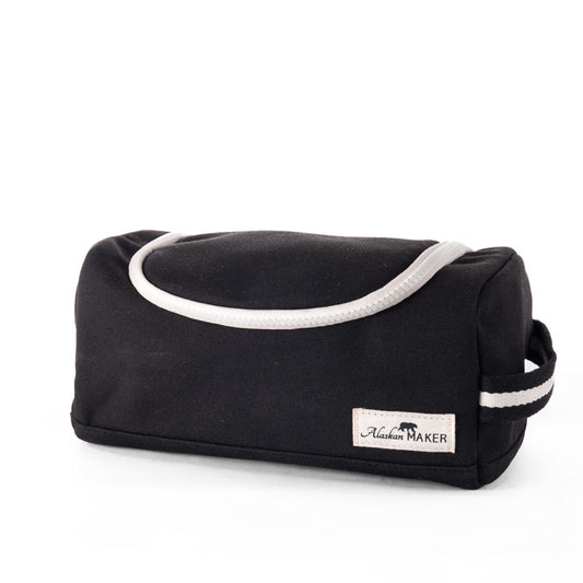 Eco-friendly toiletry bag Kenaï - black | Alaskan Maker - de inKijk
