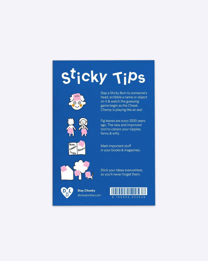 Memo Notes – Sticky Bums | Dicks don't Lie