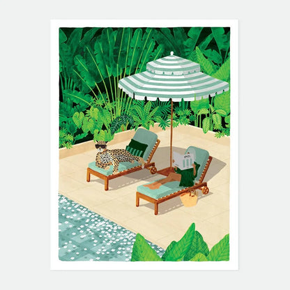 Summer Pool Poster - Medium | All The Ways To Say