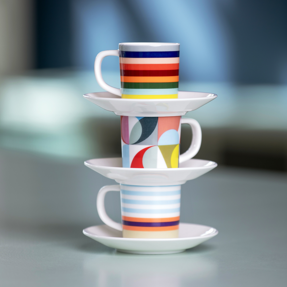 Espresso cup + ondertas - Positano | Remember - de inKijk