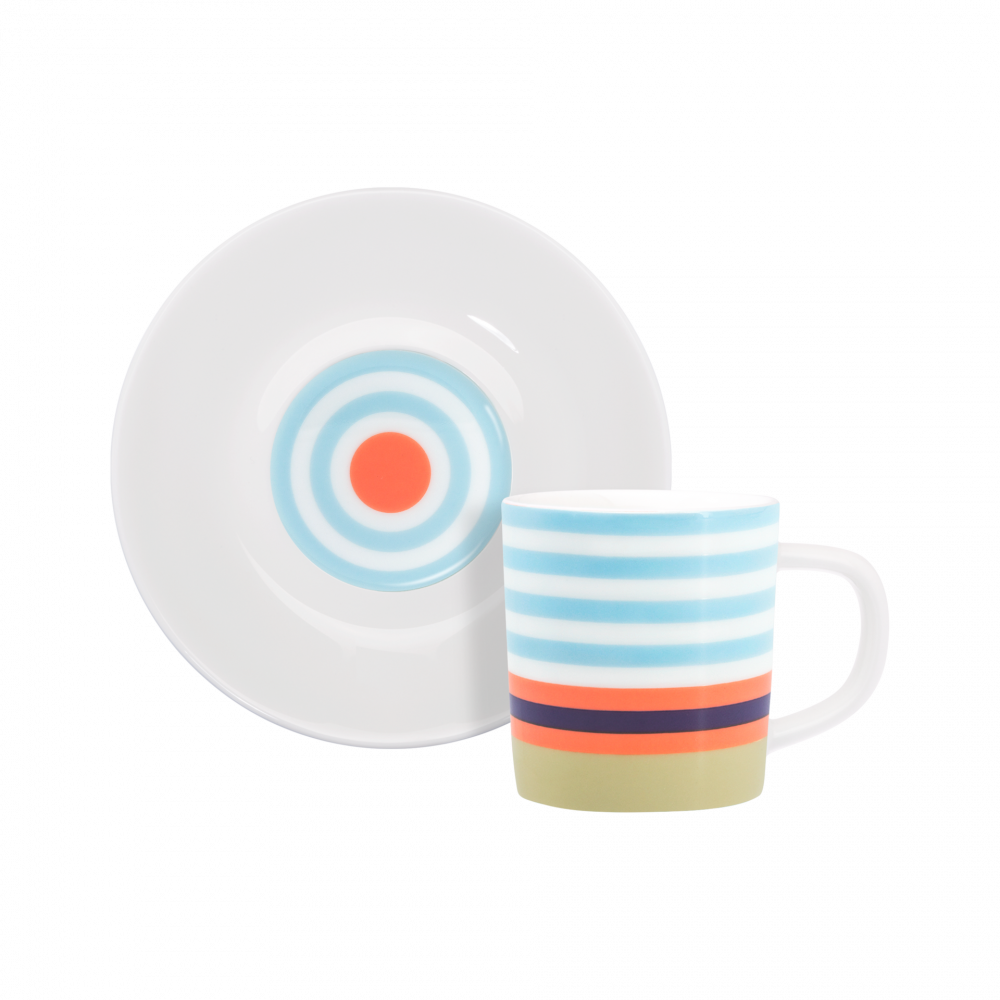 Espresso cup + ondertas - Positano | Remember - de inKijk