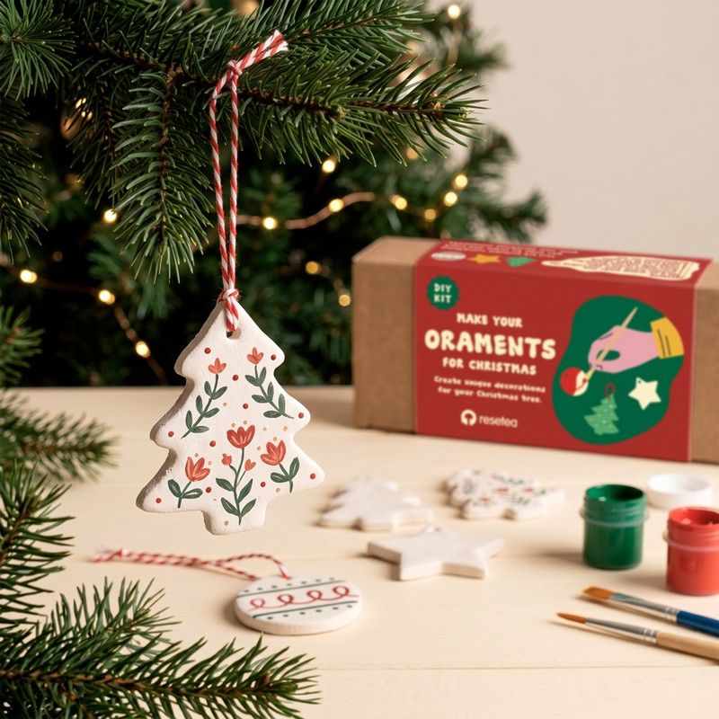DIY Make your Ornaments for Christmas | Resetea