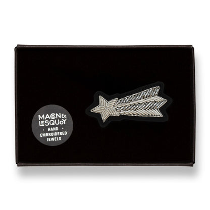 Broche - Silver Shooting Star | Macon et Lesquoy