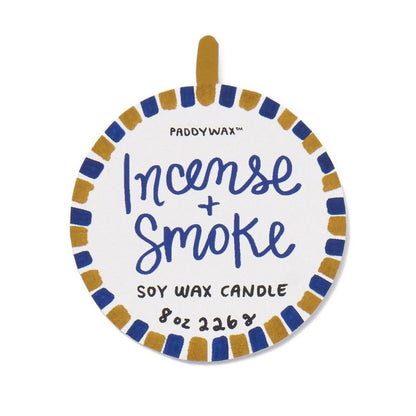 Ceramic candle eye 8 oz - incense & smoke | Paddywax - de inKijk