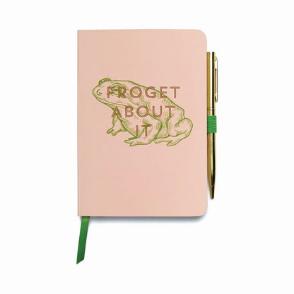 Vintage notebook with pen - froget about it | Designworks Ink - de inKijk
