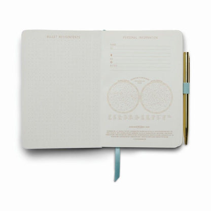 Vintage notebook with pen - froget about it | Designworks Ink - de inKijk