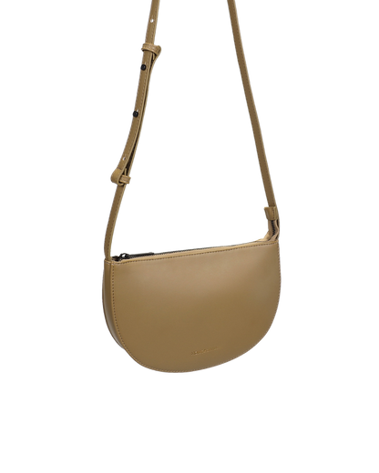 Farou half moon bag - Wheat | Monk & Anna