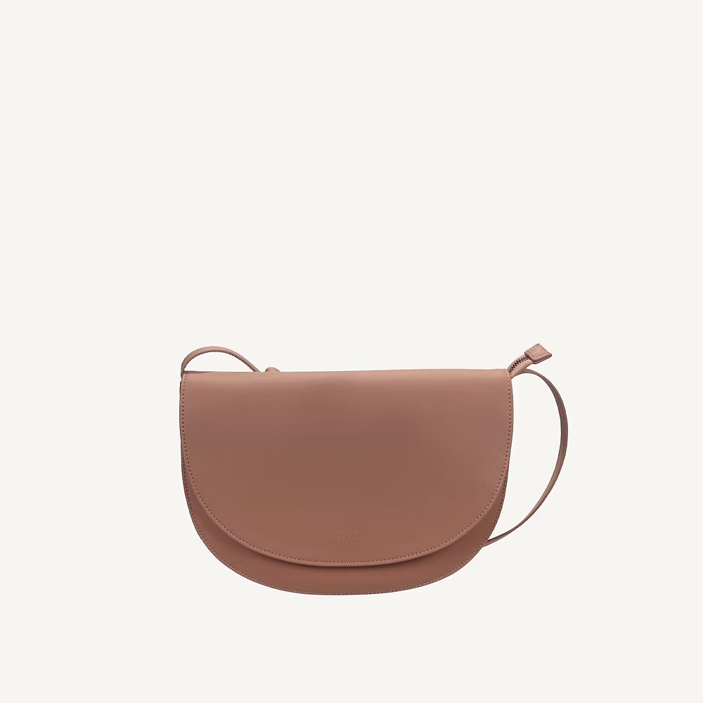 Soma half moon bag - clay | Monk & Anna