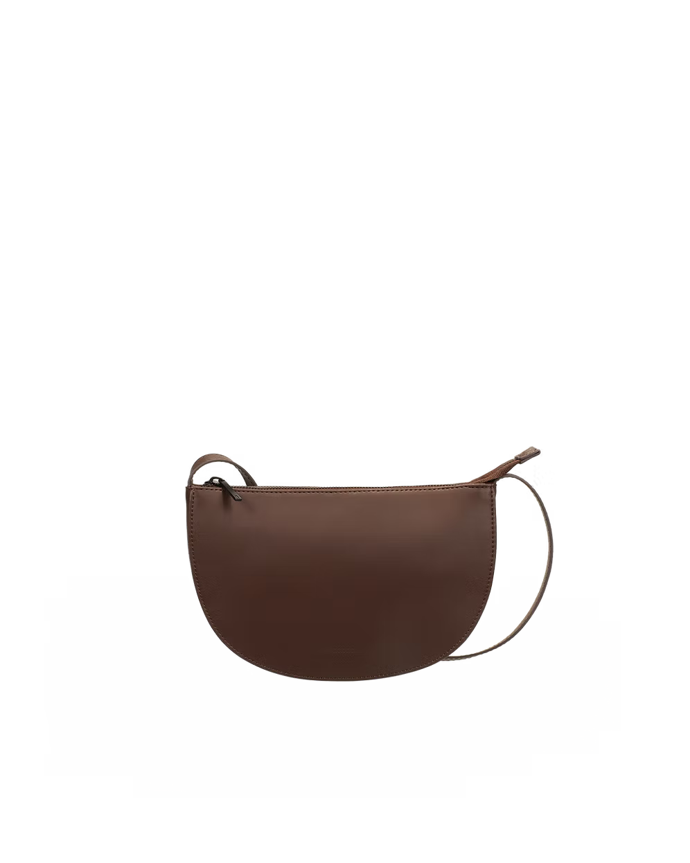 Farou half moon bag - dark wood | Monk & Anna