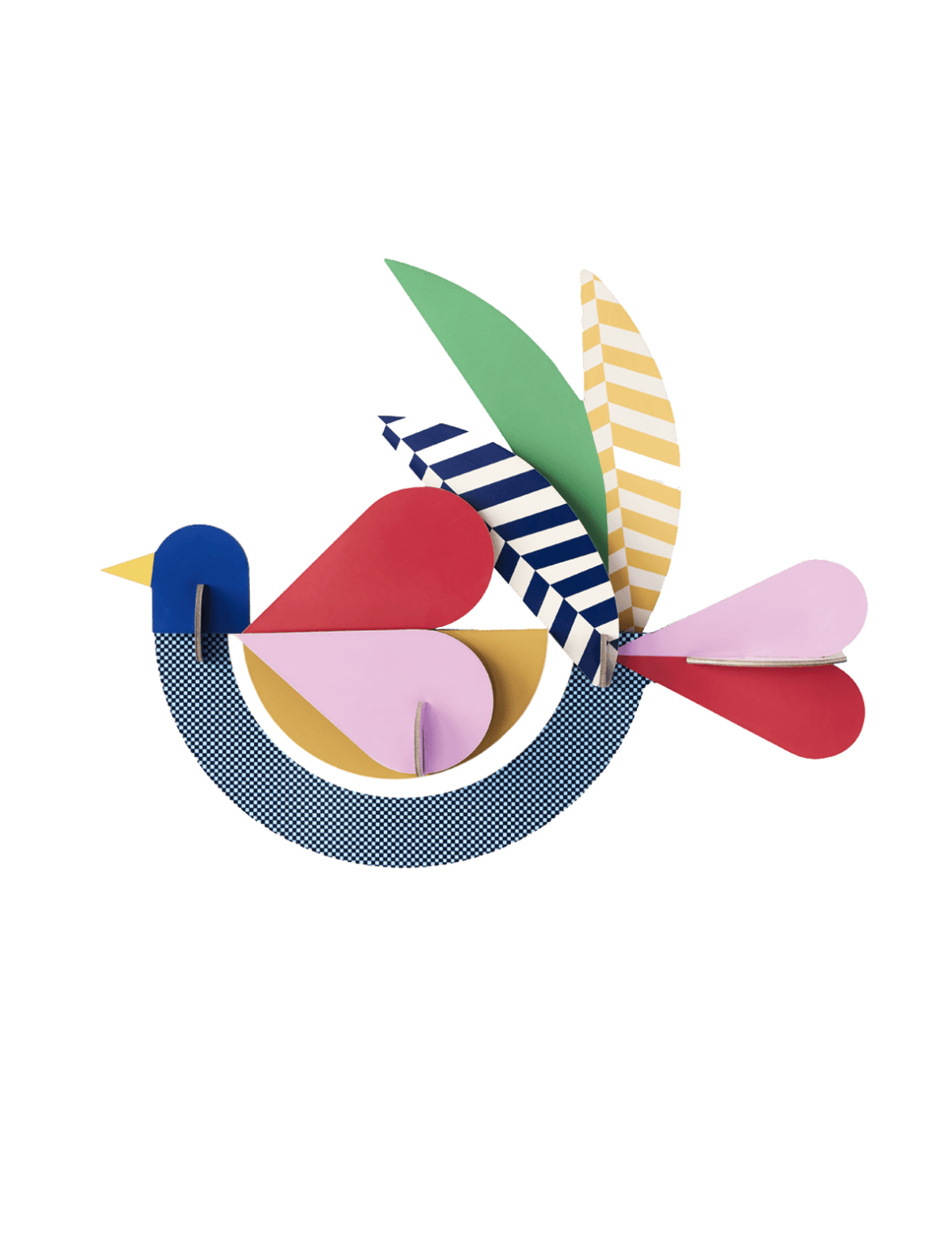 Feathery Bird - muurdecoratie | Studio Roof