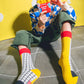 Kids Socks - french fries | Eat my socks - de inKijk
