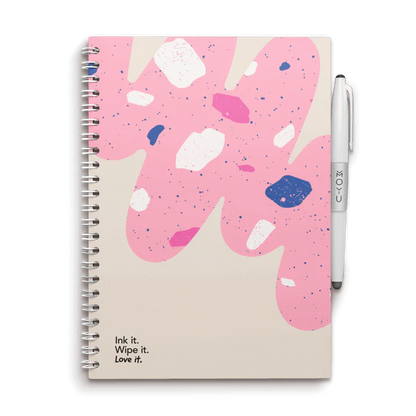 Erasable notebook A5 - Flamingo desert | Moyu - de inKijk