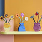 Klimt Flowers, pop-out card | Studio Roof - de inKijk
