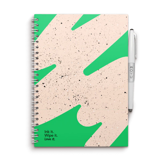 Erasable notebook A5 - Flashy Moss | Moyu