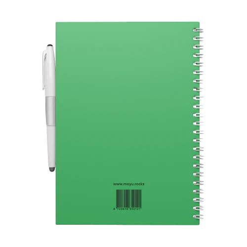 Erasable notebook A5 - Flashy Moss | Moyu