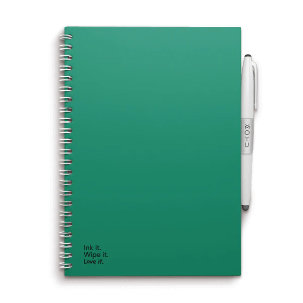 Erasable notebook A5 - Forest green | Moyu