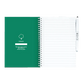 Erasable notebook A5 - Forest green | Moyu